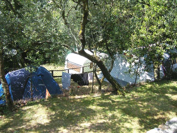 Campeggio a Gargnano sul lago di Garda