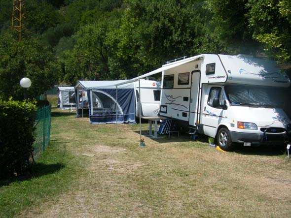 Camping au lac de Garde