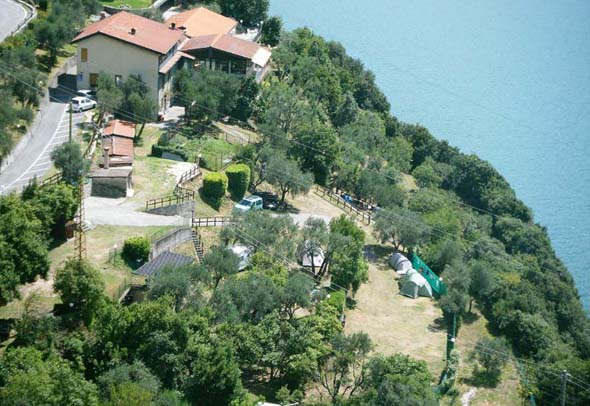 Campeggio a Gargnano sul lago di Garda