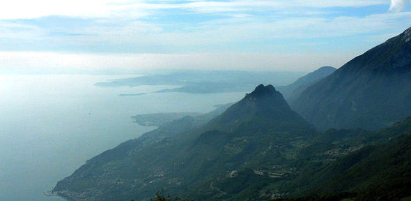 Wandern Naturpark Gardasee Seeblick